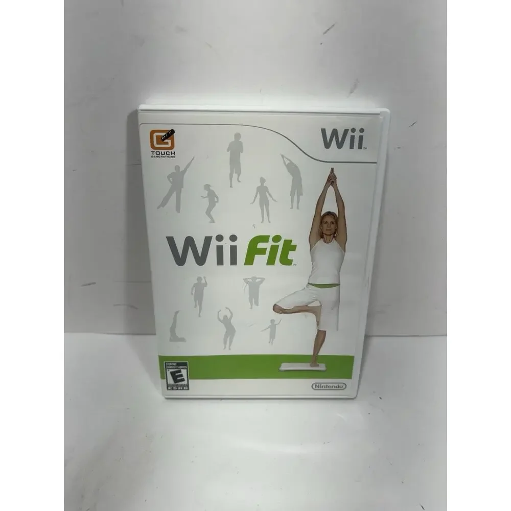 Wii Fit Game Org Pkg W/Instructions Nintendo‎ (Game Disc Only No Board )